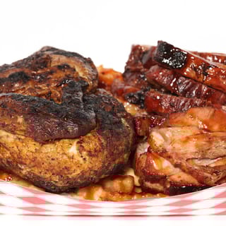 Rib Tip & BBQ Chicken